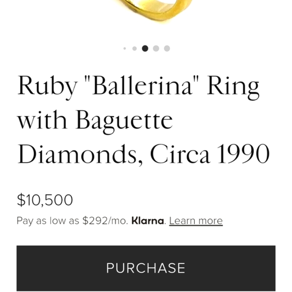 Ballerina Ruby & diamond ring. - Picture 8 of 14